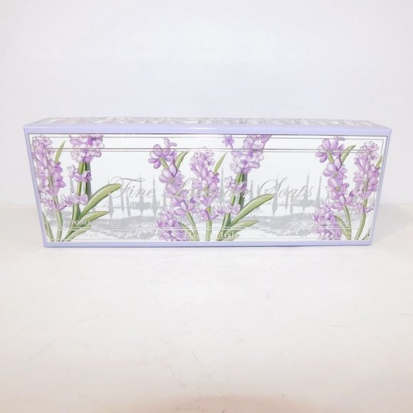 3 Cascia All'olmo fine Italian Lavender Soaps NEW - Picture 1 of 7